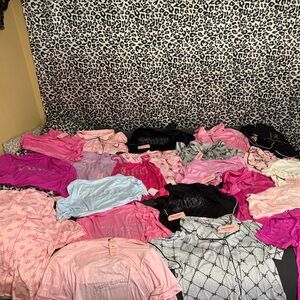 Assorted juicy pajama tops